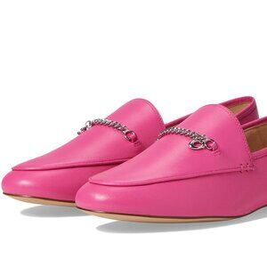 Coach Hanna Leather Loafer Bright Fuchsia 8.5 B (M)